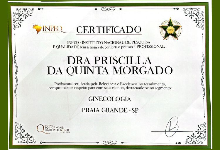 Dra Priscilla Morgado - Melhor Ginecologista em Praia Grande 2023